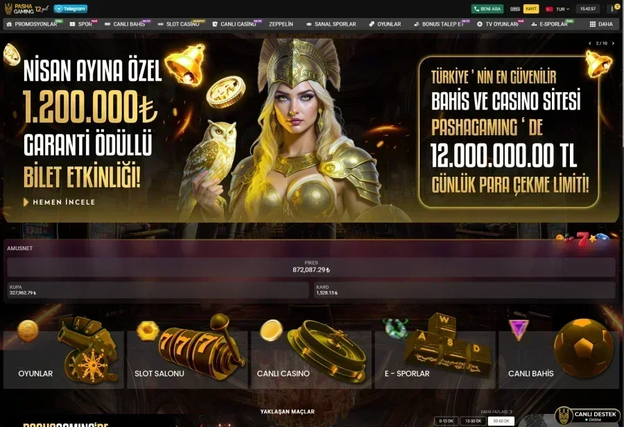 Pashagaming ekran görüntüsü